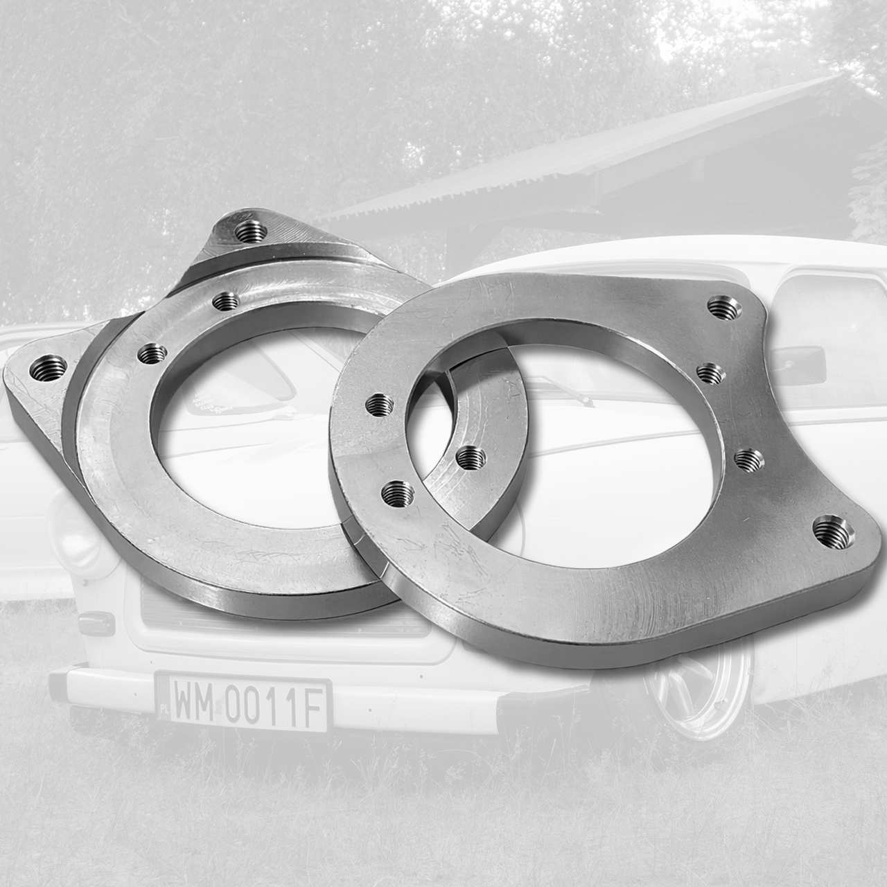 Trabant 601 - adapter hamulców przod