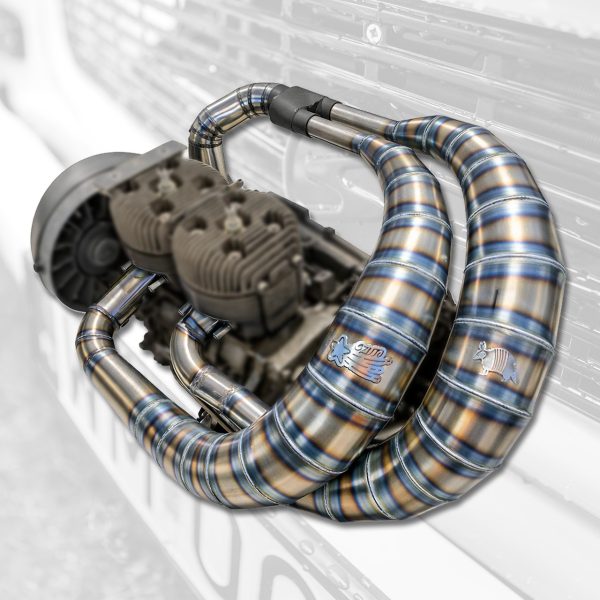 Trabant 601 – podwójny sportowy układ wydechowy Armadillo