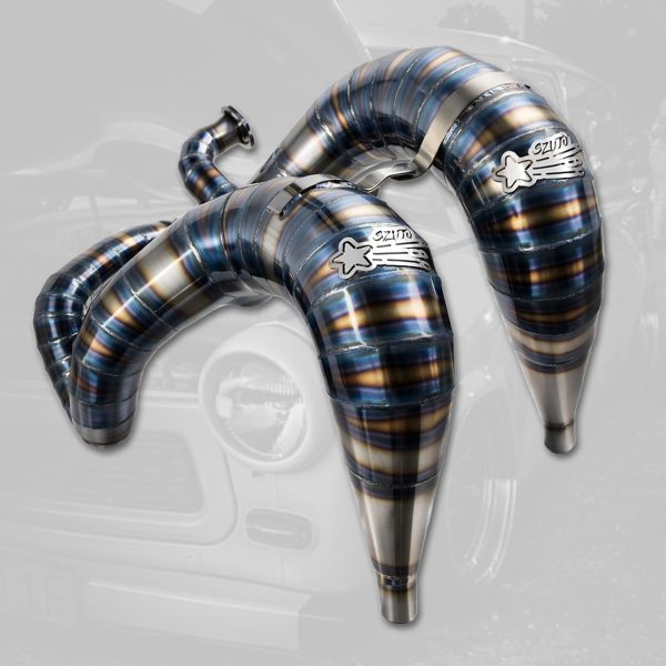 Dual główne Trabant 601 – podwójny sportowy układ wydechowy Dual