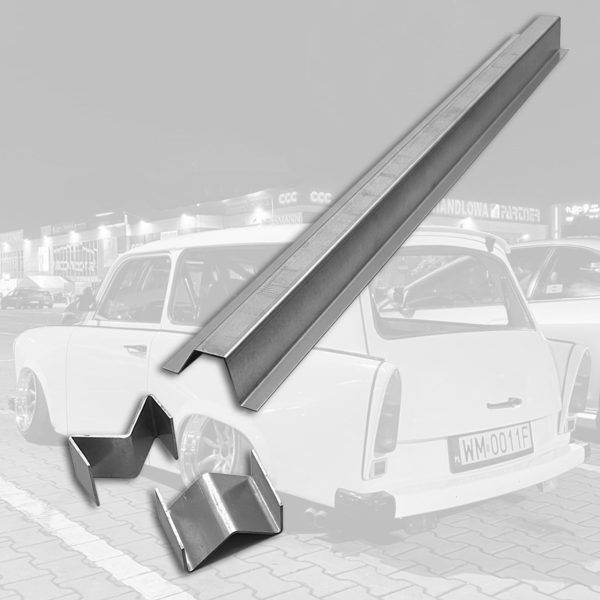 Wariant 1 próg i wzmocnienia Trabant 601/1.1 - próg wzmocniony