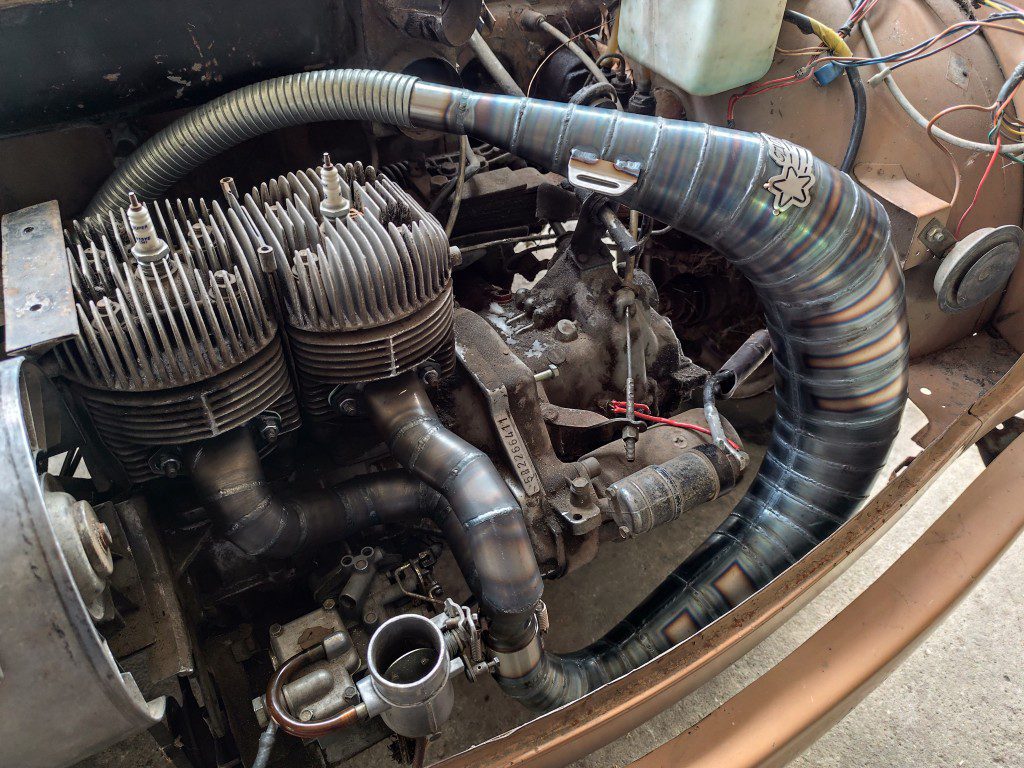 Trabant 601 – sportowy kolektor i układ wydechowy GP - obrazek 4